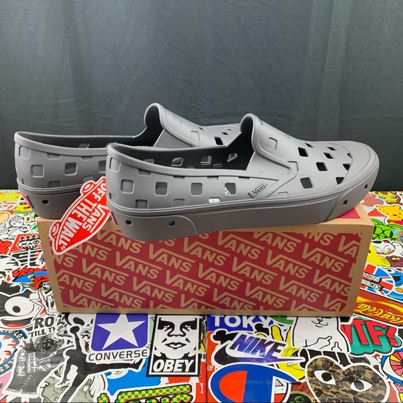 Vans Slip On Trek Pewter Womens 10.5 / 9.5 - Picture 2 of 12